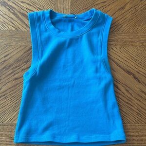 Zara Women's Blue Tank Top